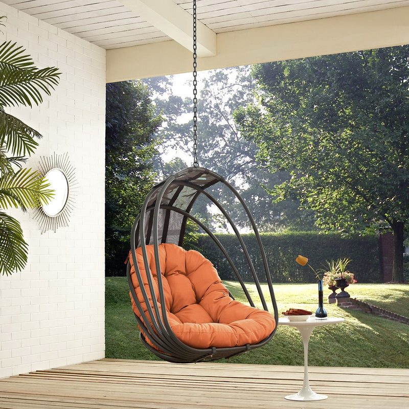 Whisk Outdoor Patio Swing Chair Without Stand by Modway, photo 5 of 5
