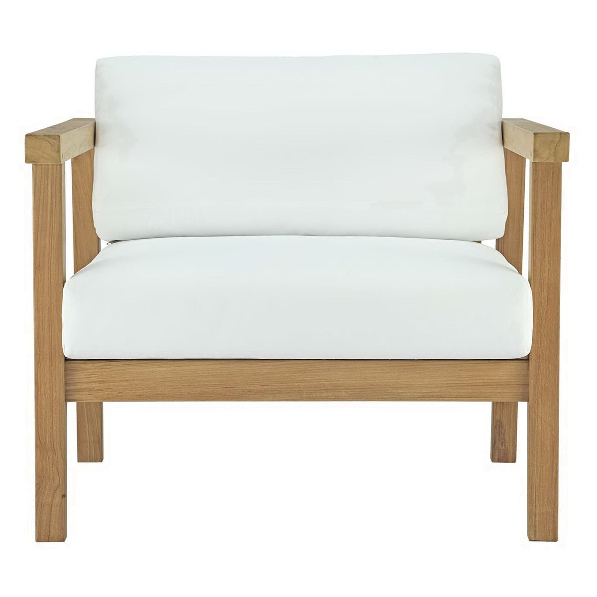Bayport 6 Piece Outdoor Patio Teak Set by Modway, photo 4 of 21