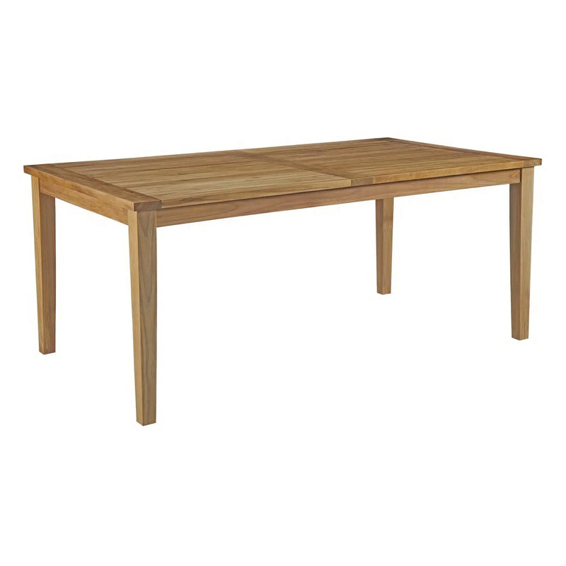 Marina 72" Outdoor Patio Teak Dining Table by Modway by HouseOfZazla