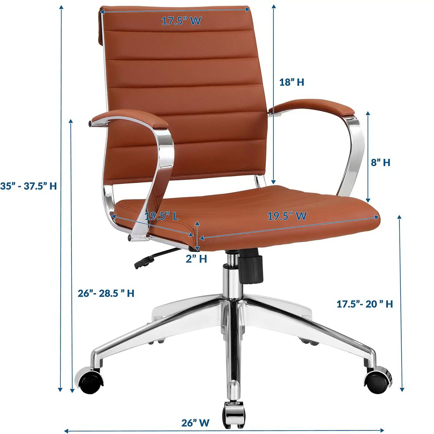Jive Mid Back Office Chair by Modway by HouseOfZazla