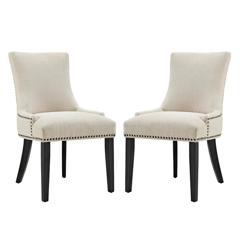 Marquis Fabric Dining Side Chair Set of 2 by Modway by HouseOfZazla