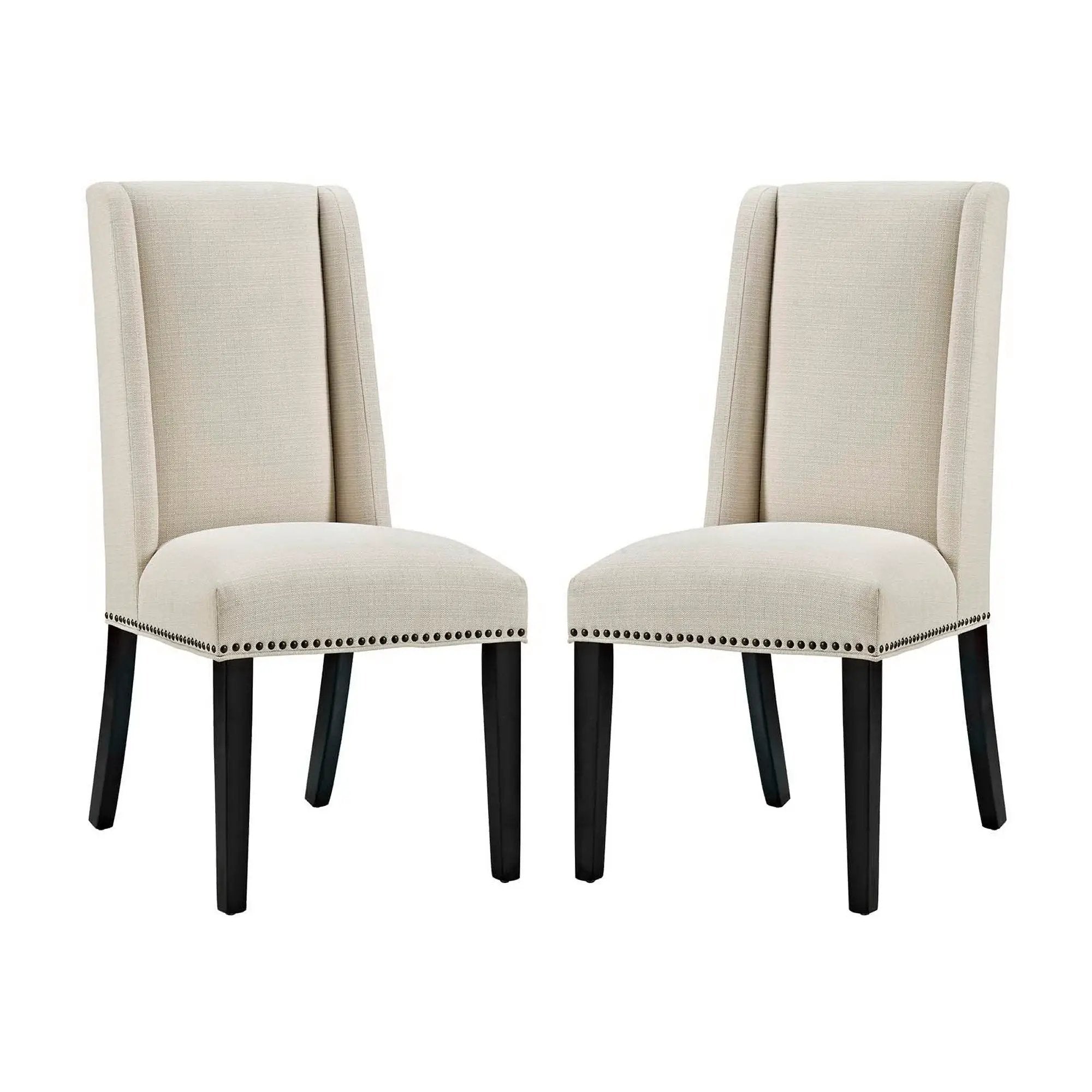 Baron Fabric Dining Chair Set of 2 by Modway by HouseOfZazla