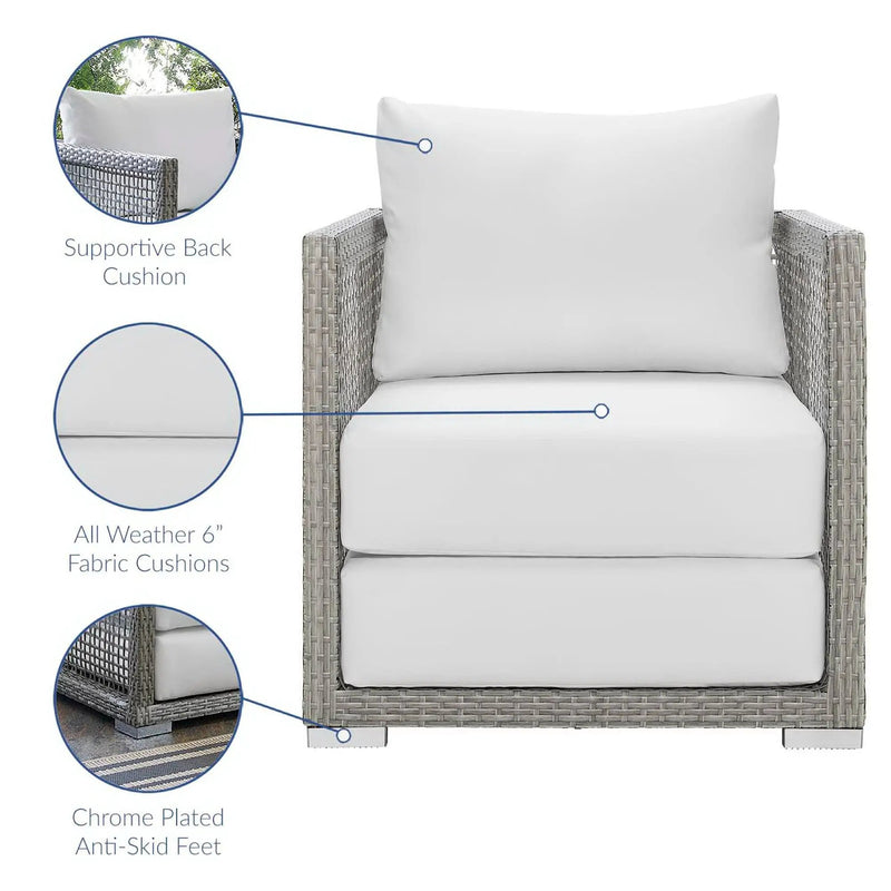 Aura Rattan Outdoor Patio Armchair by Modway by HouseOfZazla