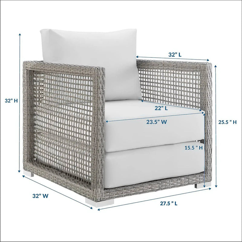 Aura Rattan Outdoor Patio Armchair by Modway by HouseOfZazla