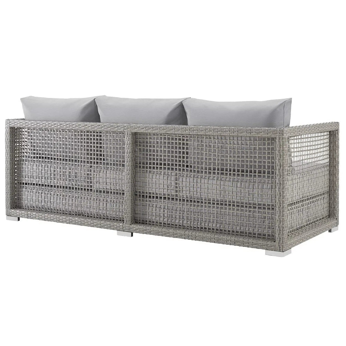 Aura Outdoor Patio Wicker Rattan Sofa by HouseOfZazla