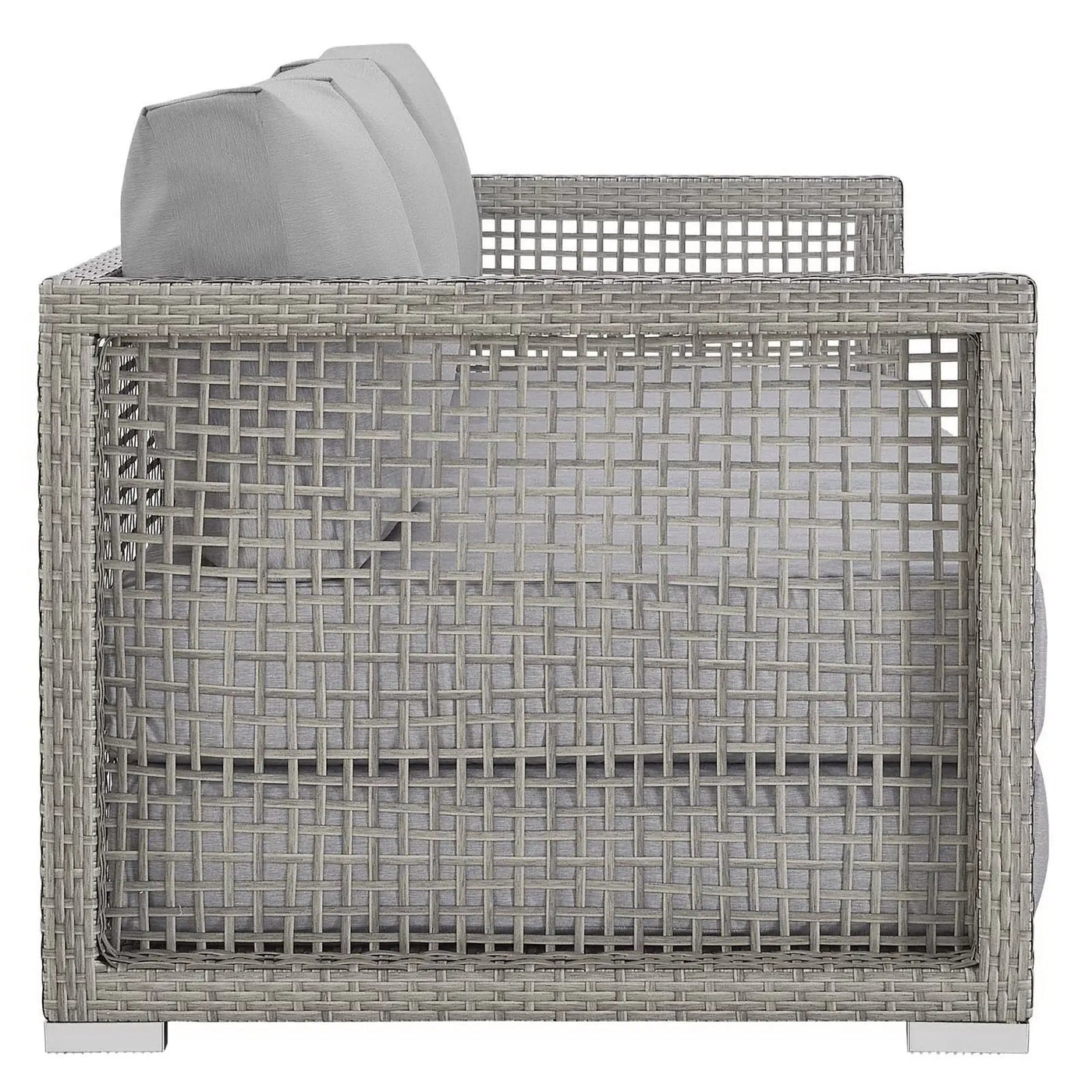 Aura Outdoor Patio Wicker Rattan Sofa by HouseOfZazla