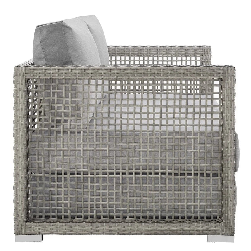 Aura Outdoor Patio Wicker Rattan Loveseat by Modway by HouseOfZazla