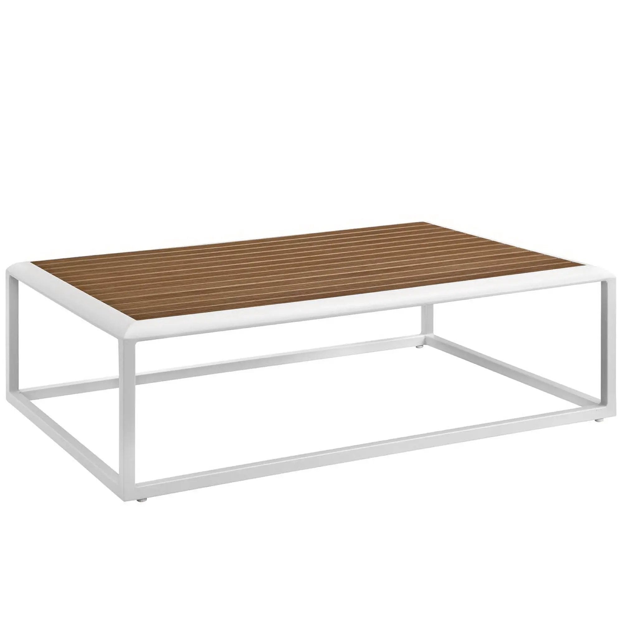 Stance Outdoor Patio Aluminum Coffee Table by Modway by HouseOfZazla