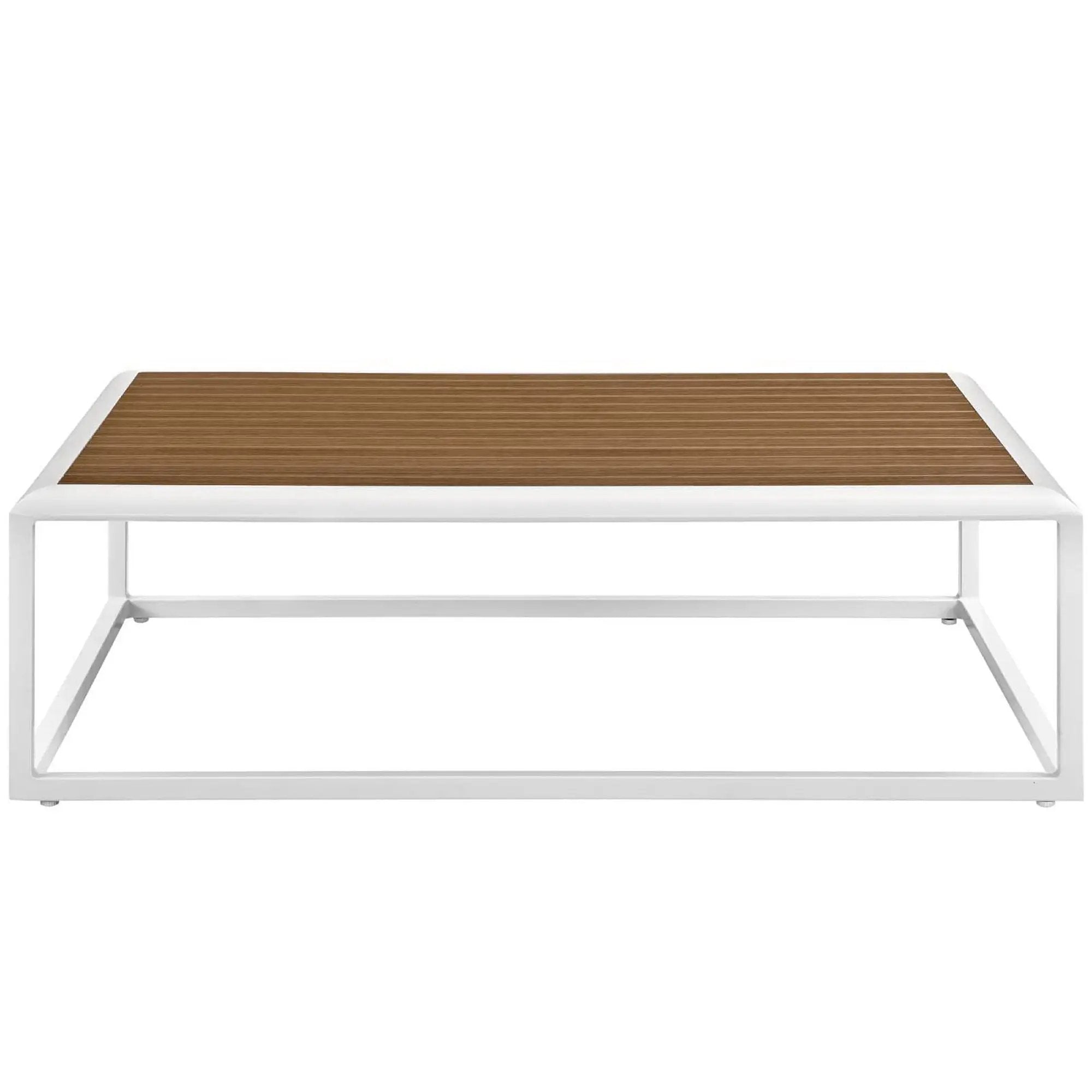 Stance Outdoor Patio Aluminum Coffee Table by Modway by HouseOfZazla