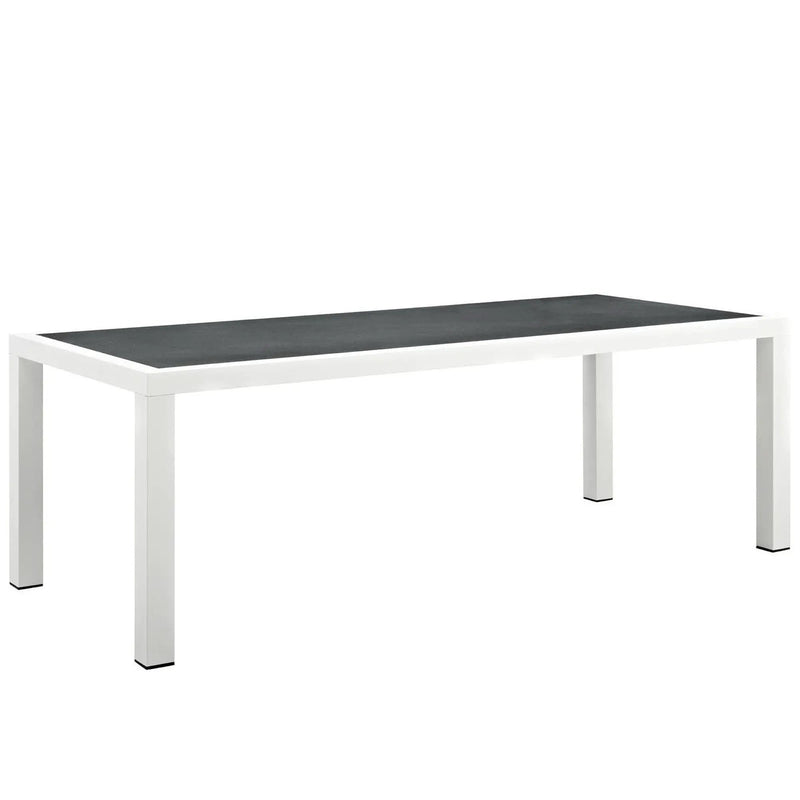 Stance 90.5" Outdoor Patio Aluminum Dining Table by Modway by HouseOfZazla