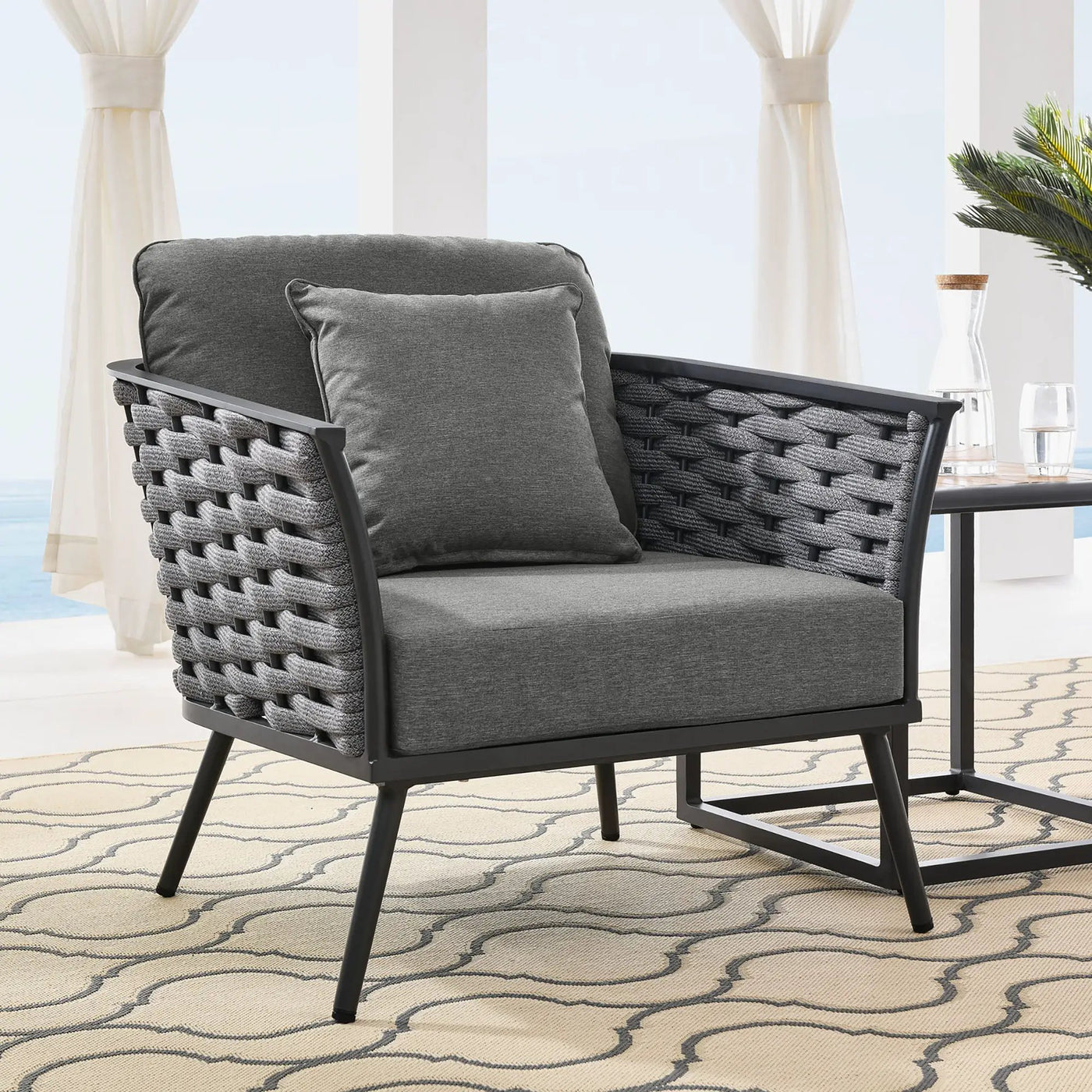 Stance Outdoor Patio Aluminum Armchair by Modway by HouseOfZazla