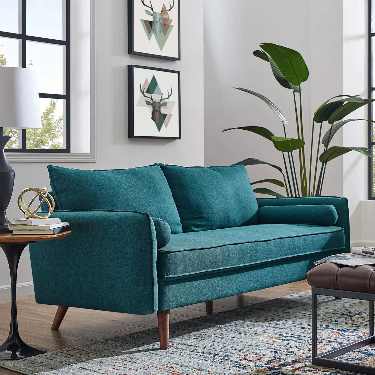 Revive Upholstered Fabric Sofa by Modway by HouseOfZazla