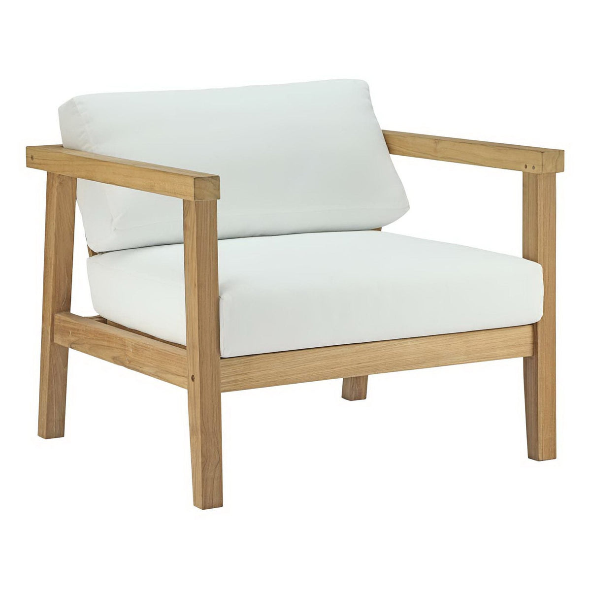 Bayport 6 Piece Outdoor Patio Teak Set by Modway, photo 2 of 21
