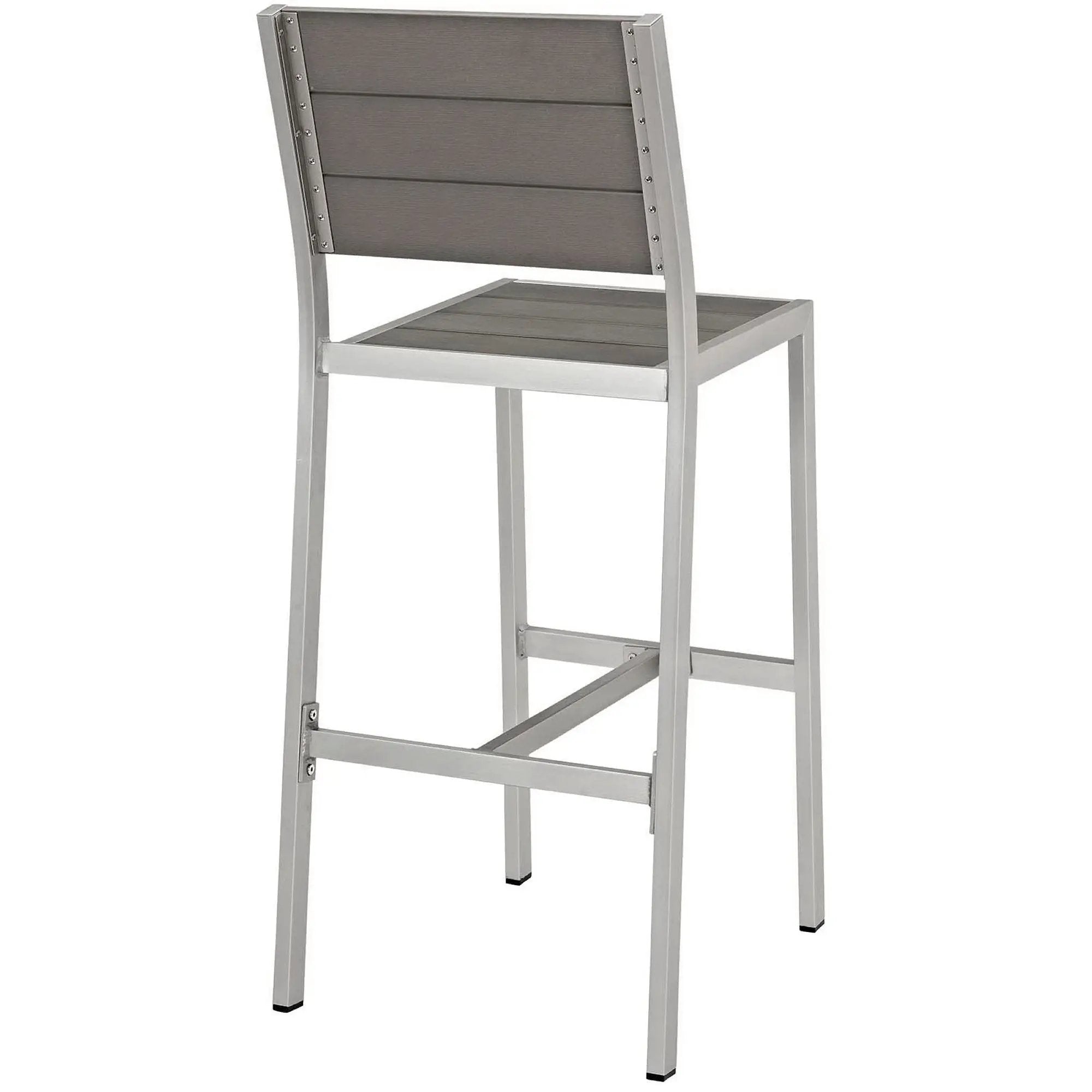 Shore 3 Piece Outdoor Patio Aluminum Pub Set by Modway by HouseOfZazla