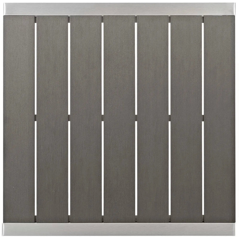 Shore 3 Piece Outdoor Patio Aluminum Pub Set by Modway by HouseOfZazla