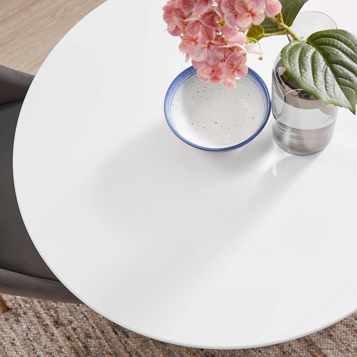 Lippa Round Wood Dining Table by Modway, photo 14 of 63