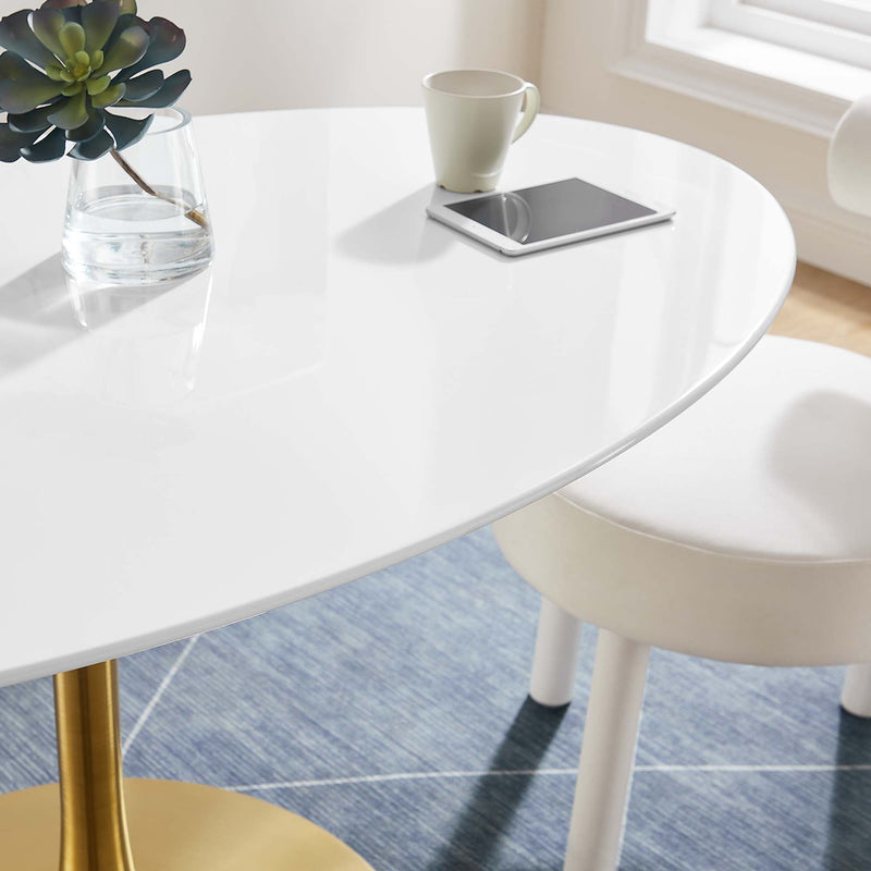 Lippa 60" Oval Wood Dining Table by Modway - EEI-3254, photo 7 of 7
