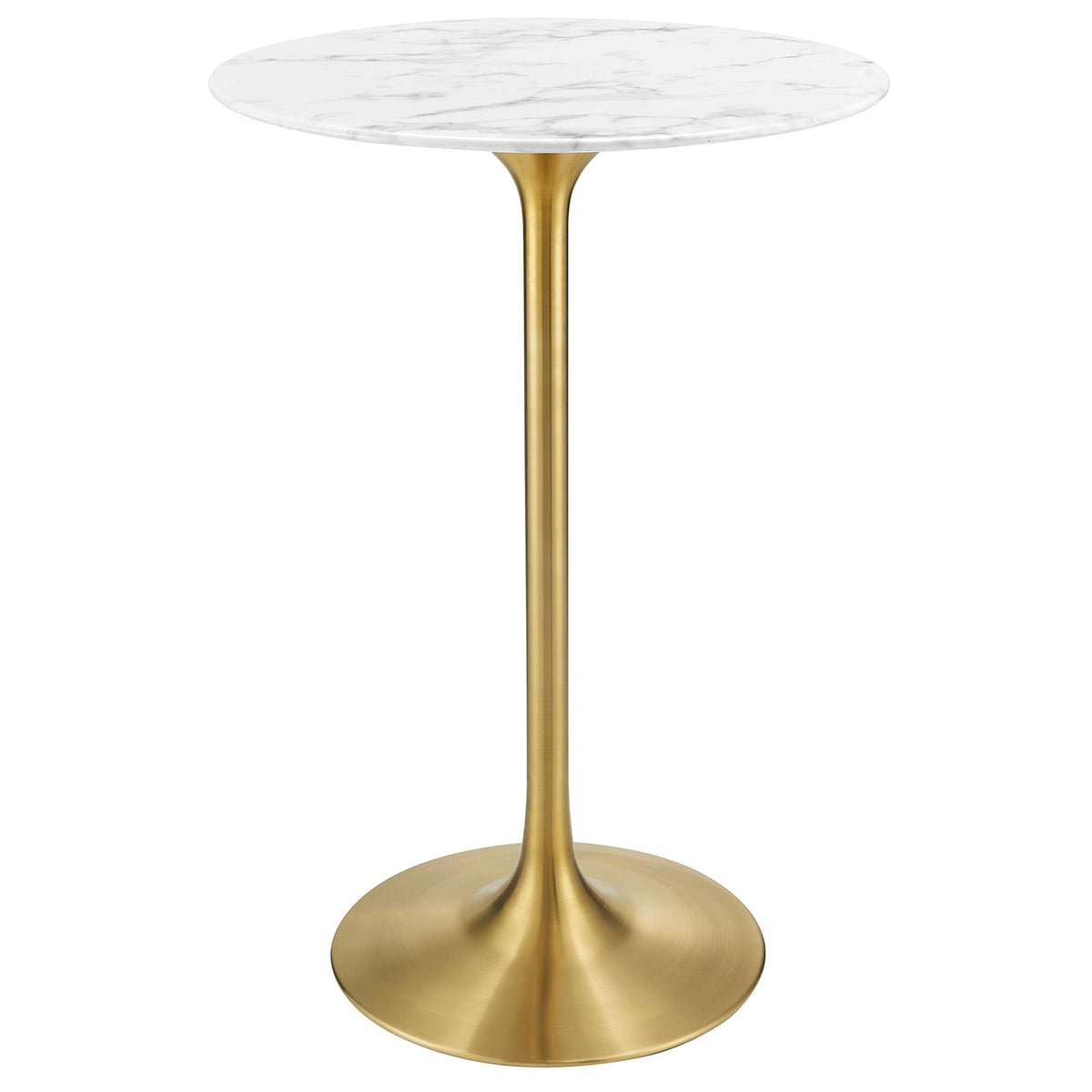 Lippa Round Faux Marble Bar Table by Modway, photo 8 of 40