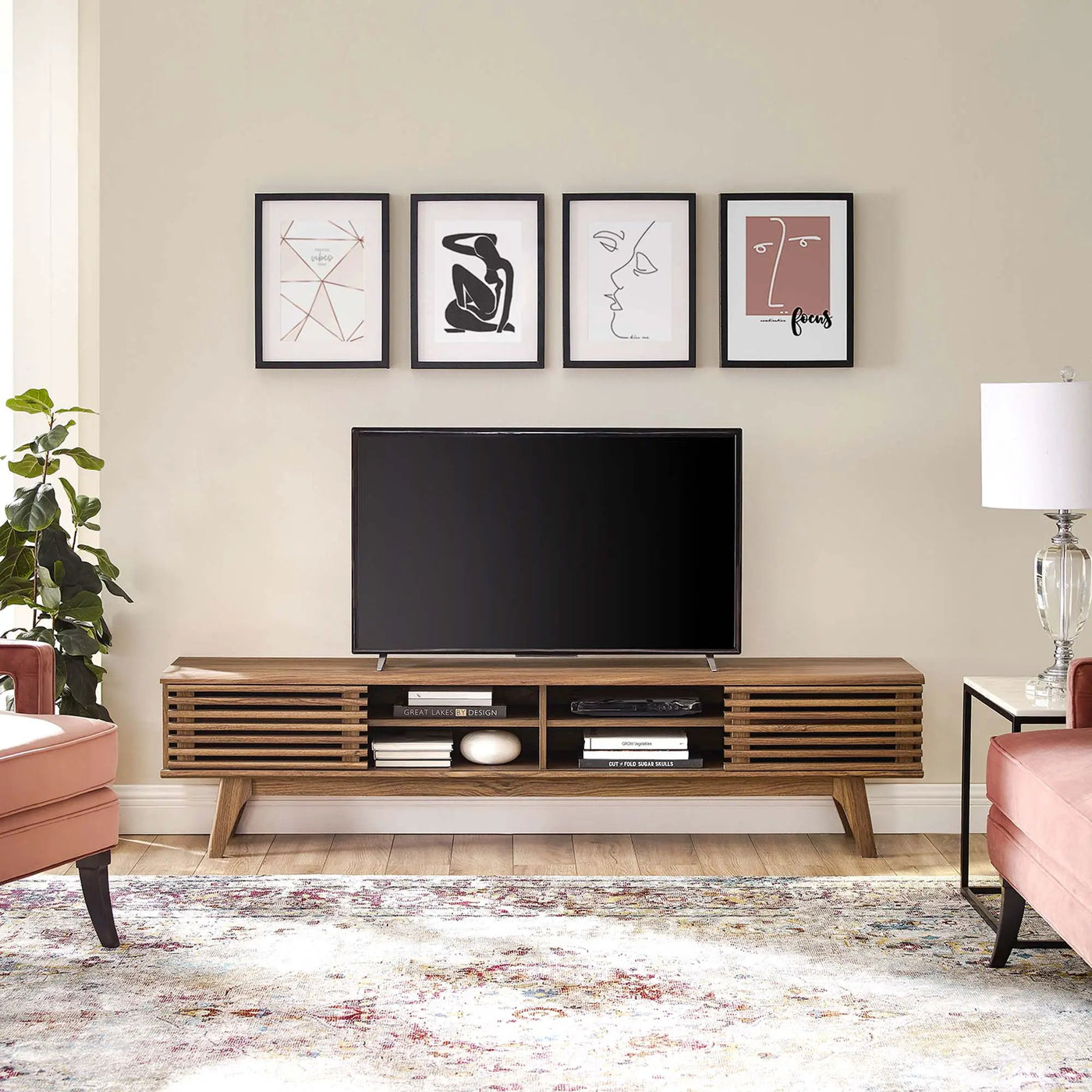 Render 70" Entertainment Center TV Stand by Modway by HouseOfZazla