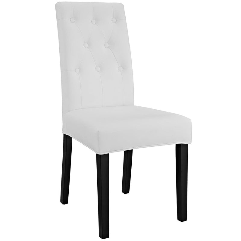 Confer Vinyl Dining Side Chair Set of 2 by Modway, photo 2 of 5