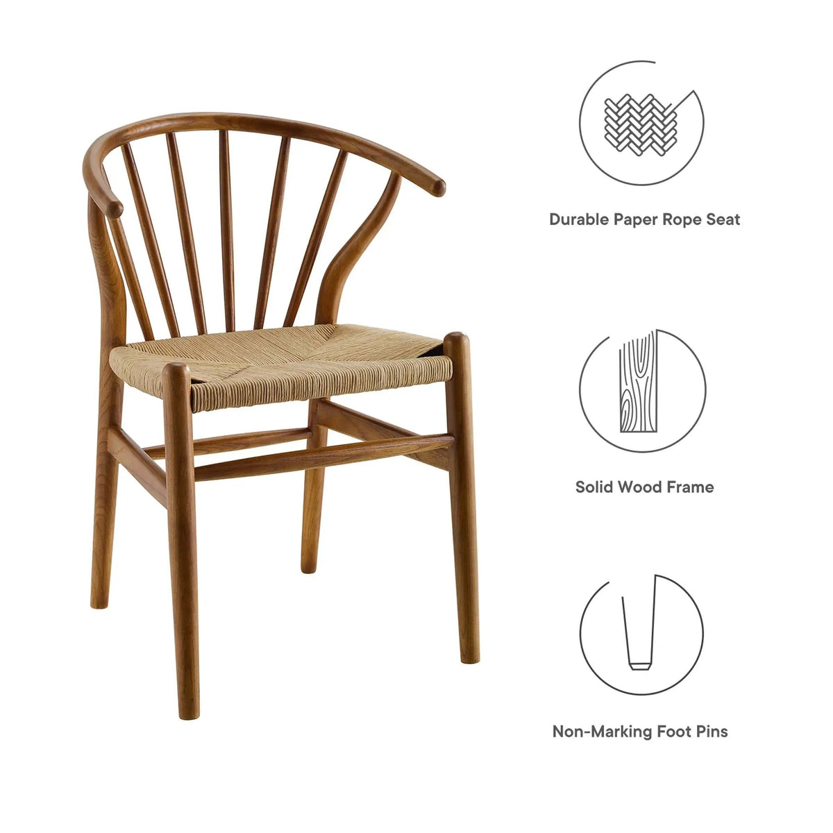 Flourish Spindle Wood Dining Side Chair by Modway by HouseOfZazla