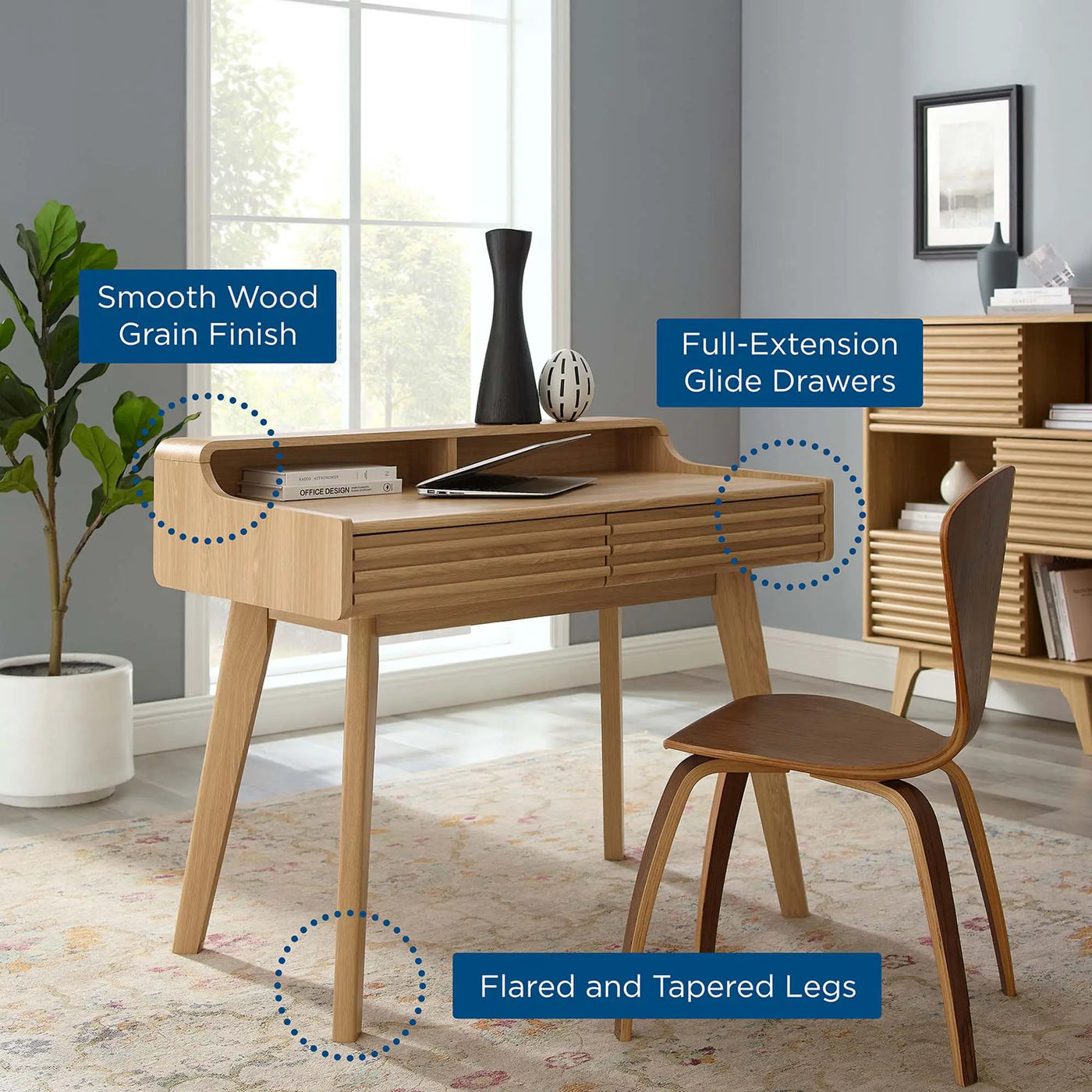 Render Writing Desk by Modway by HouseOfZazla
