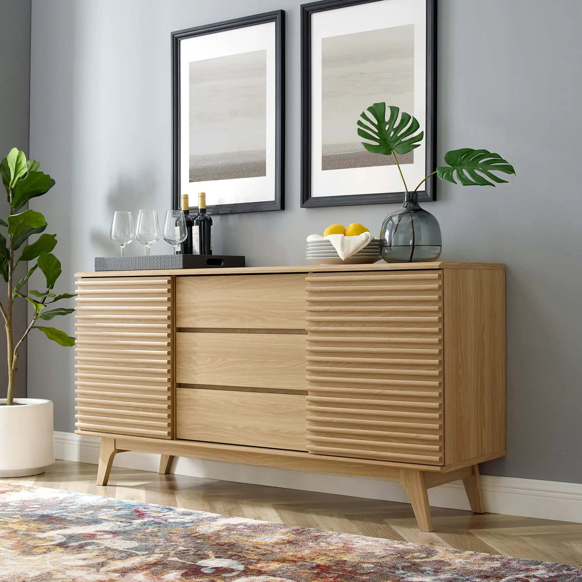 Render 63" Sideboard Buffet Table or TV Stand by Modway by HouseOfZazla