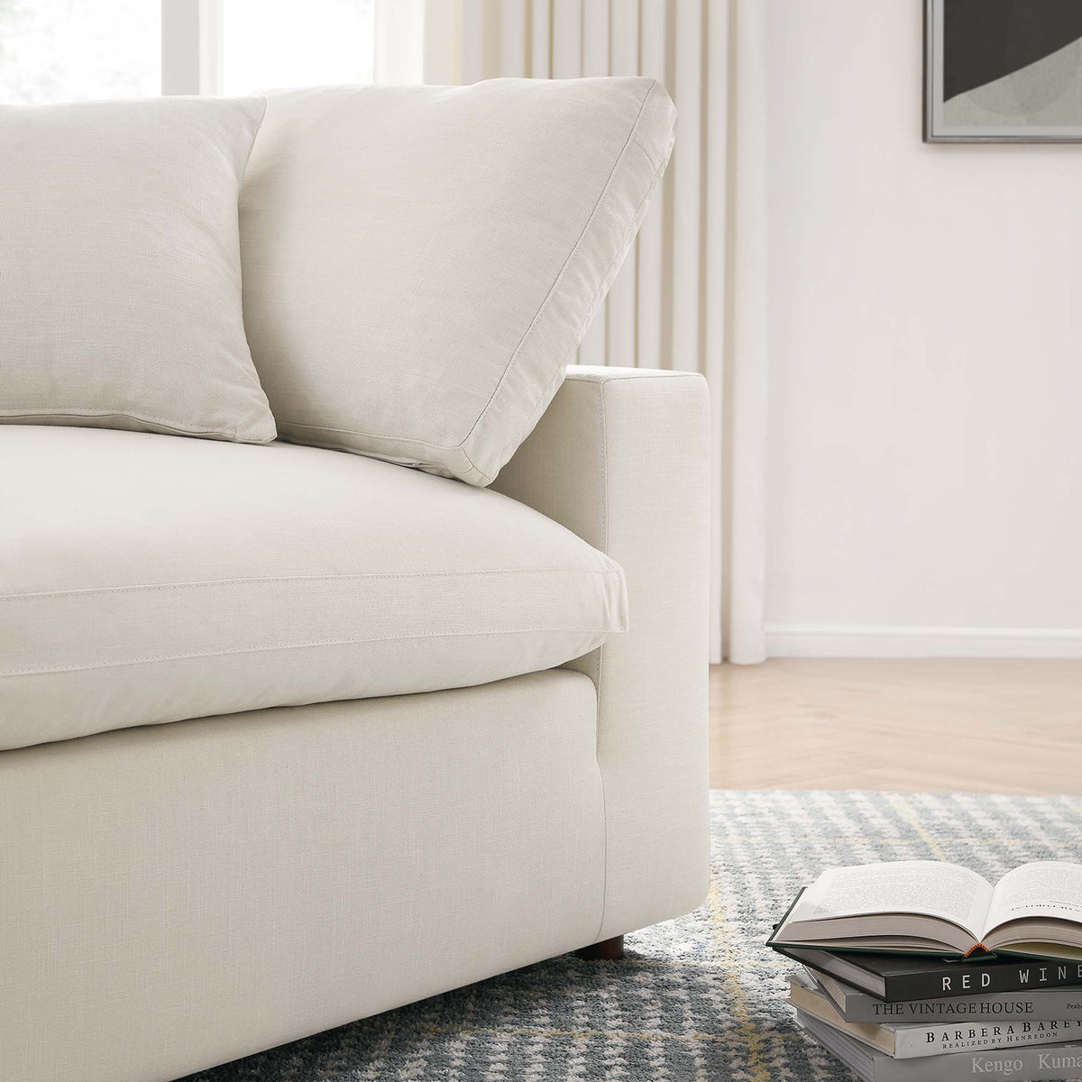 Commix 3 Piece Down Filled Overstuffed Sectional Sofa Set by Modway, photo 15 of 16