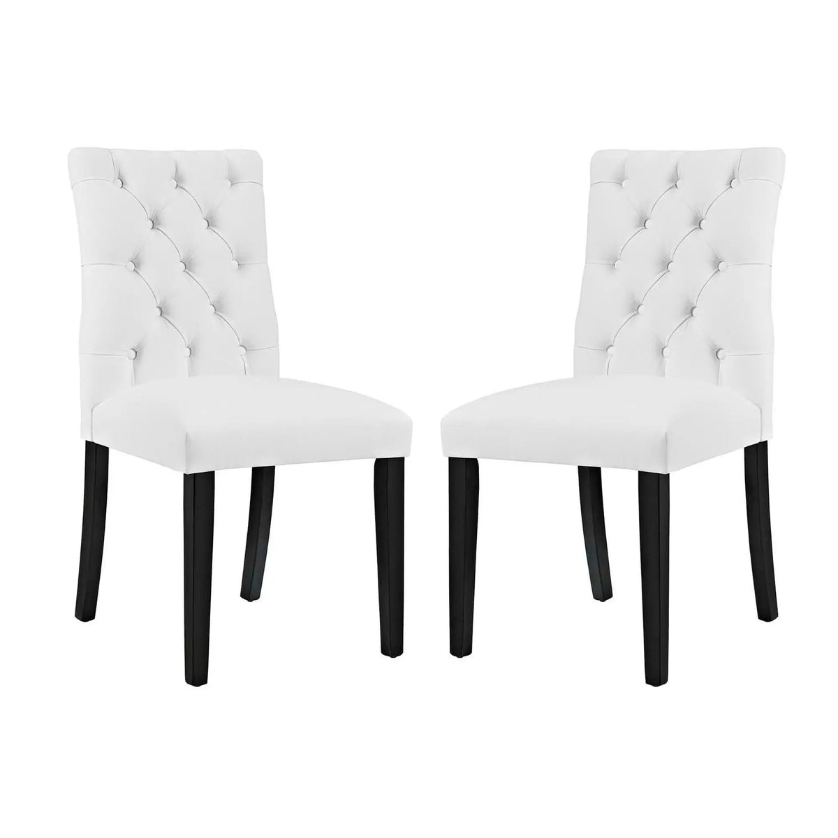 Duchess Vinyl Dining Chair Set of 2 by Modway by HouseOfZazla