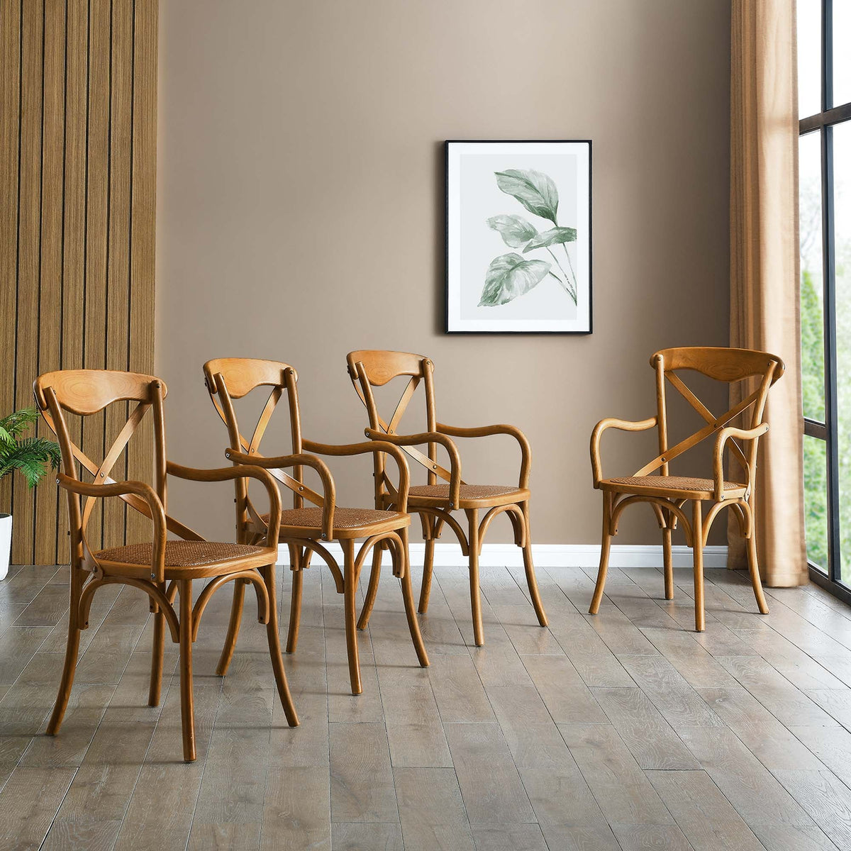 Gear Dining Armchair Set of 4 by Modway, photo 9 of 10