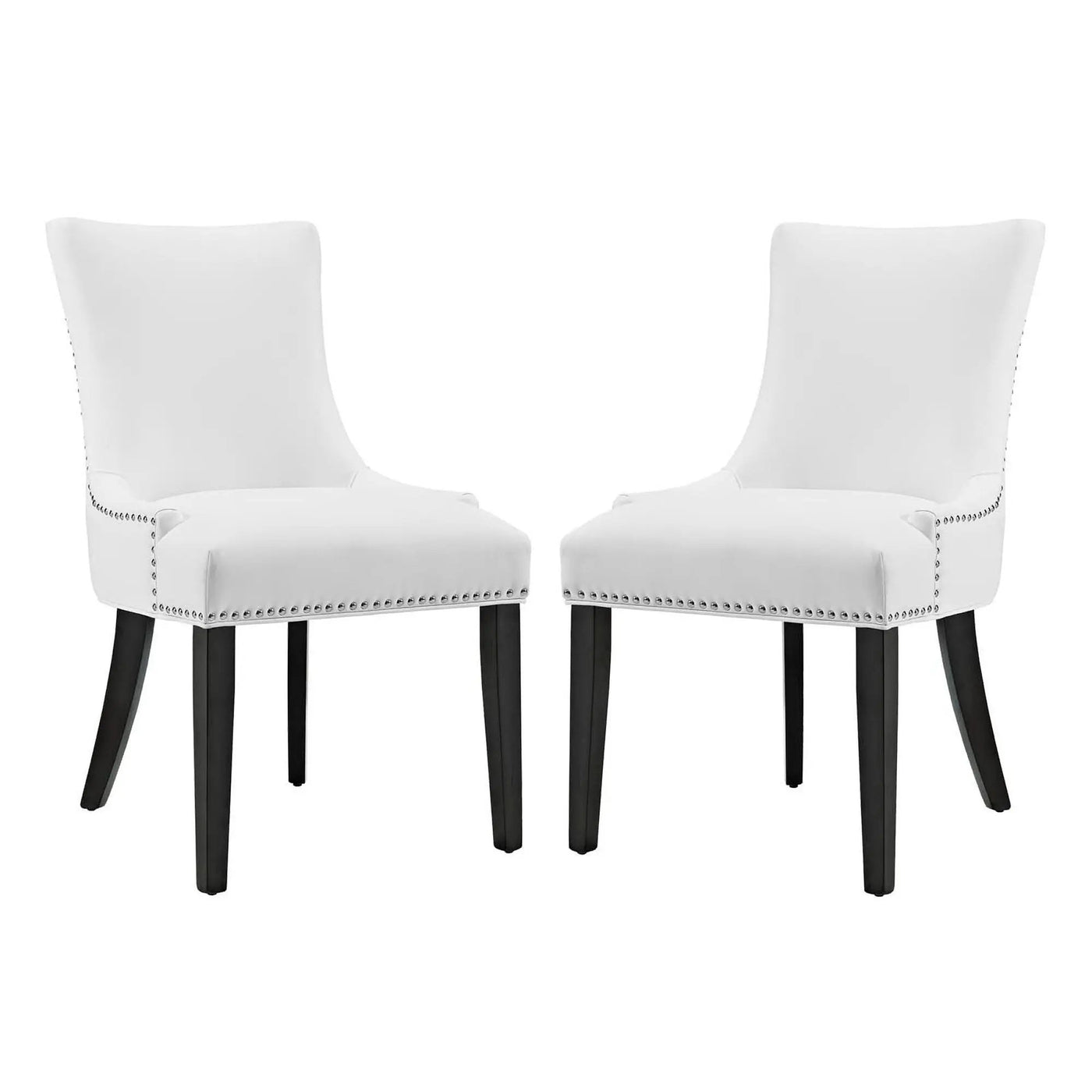 Marquis Faux Leather Dining Chair Set of 2 by Modway by HouseOfZazla