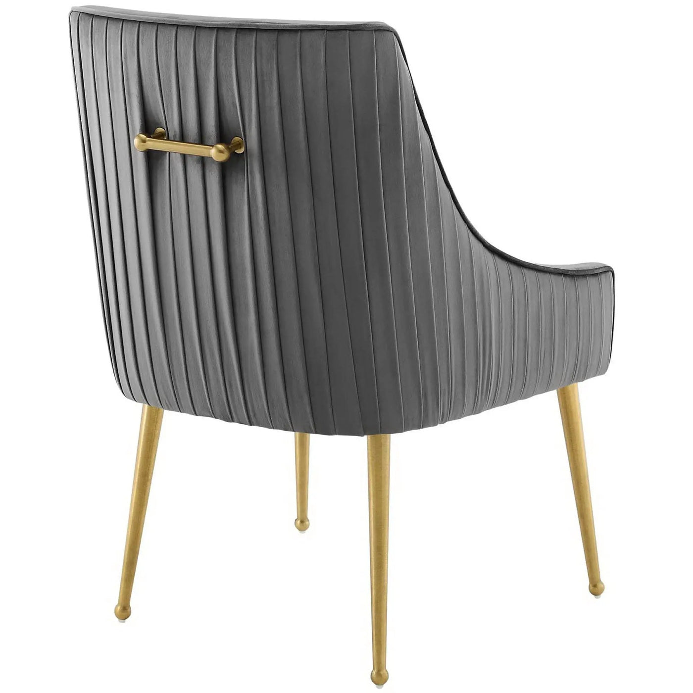 Discern Pleated Back Upholstered Performance Velvet Dining Chair by Modway by HouseOfZazla