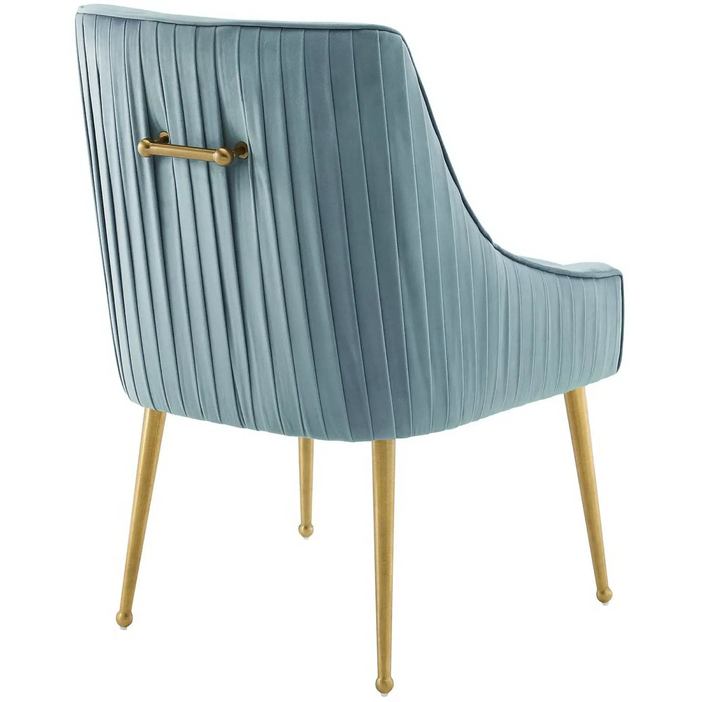 Discern Pleated Back Upholstered Performance Velvet Dining Chair by Modway by HouseOfZazla