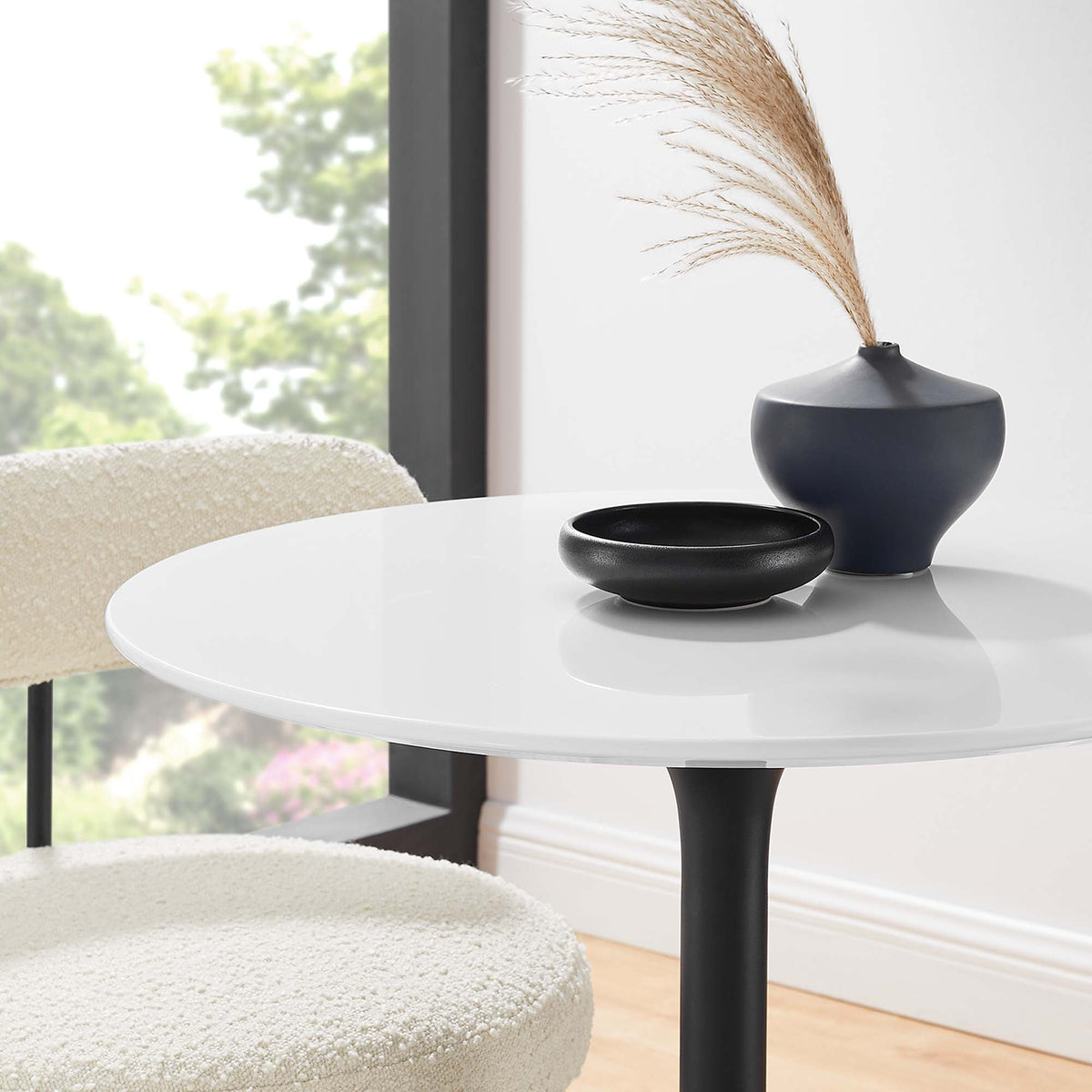 Lippa Round Wood Dining Table by Modway, photo 21 of 63