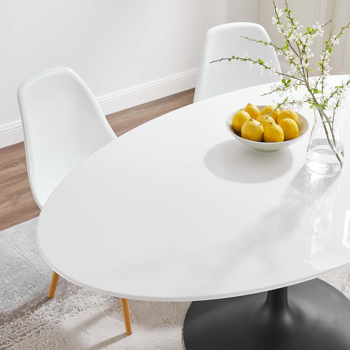 Lippa 60" Oval Wood Dining Table by Modway - EEI-3539, photo 7 of 7
