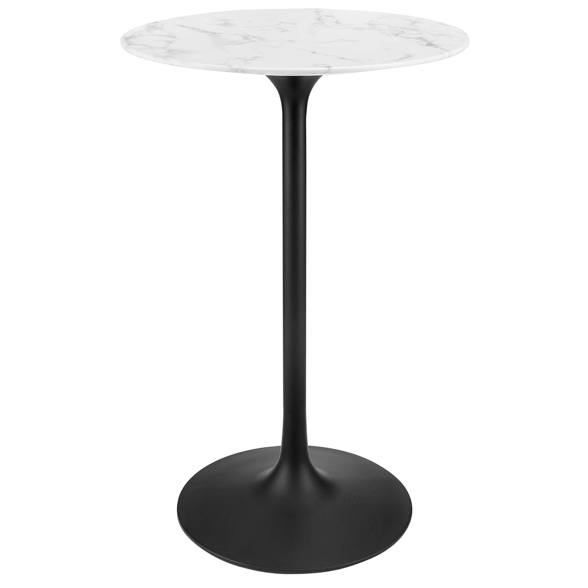 Lippa Round Faux Marble Bar Table by Modway, photo 15 of 40