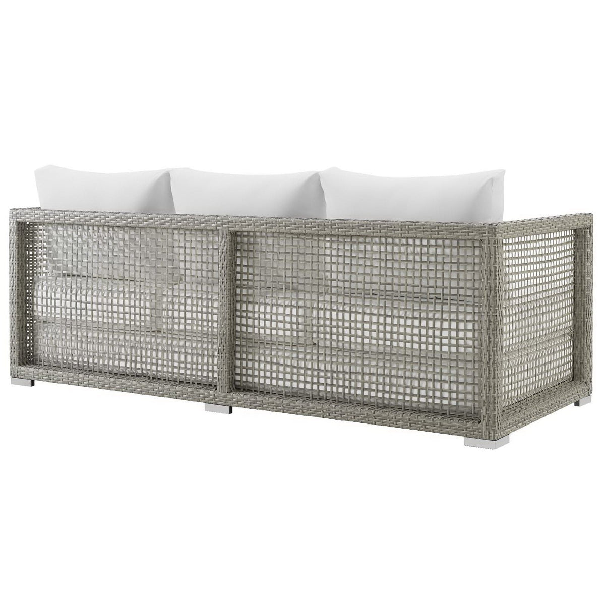 Aura 6 Piece Outdoor Patio Wicker Rattan Set by Modway, photo 18 of 22