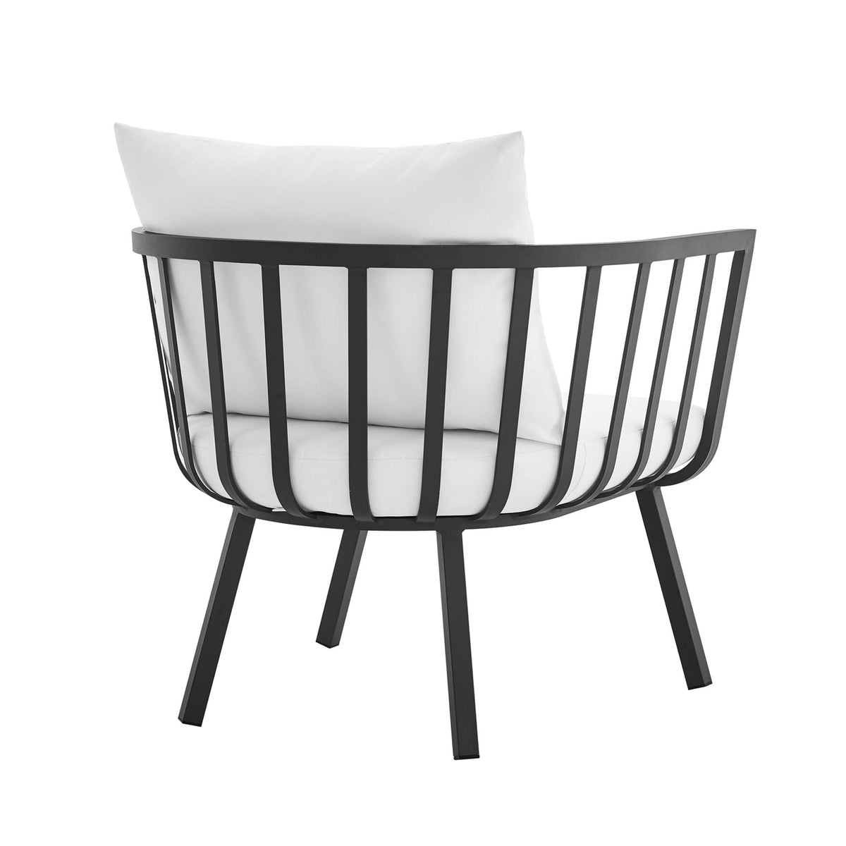 Riverside Outdoor Patio Aluminum Armchair by Modway, photo 10 of 14