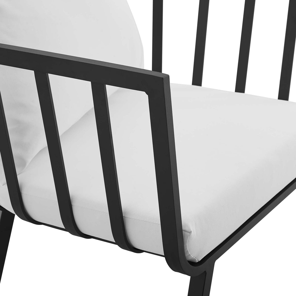 Riverside Outdoor Patio Aluminum Armchair by Modway, photo 12 of 14