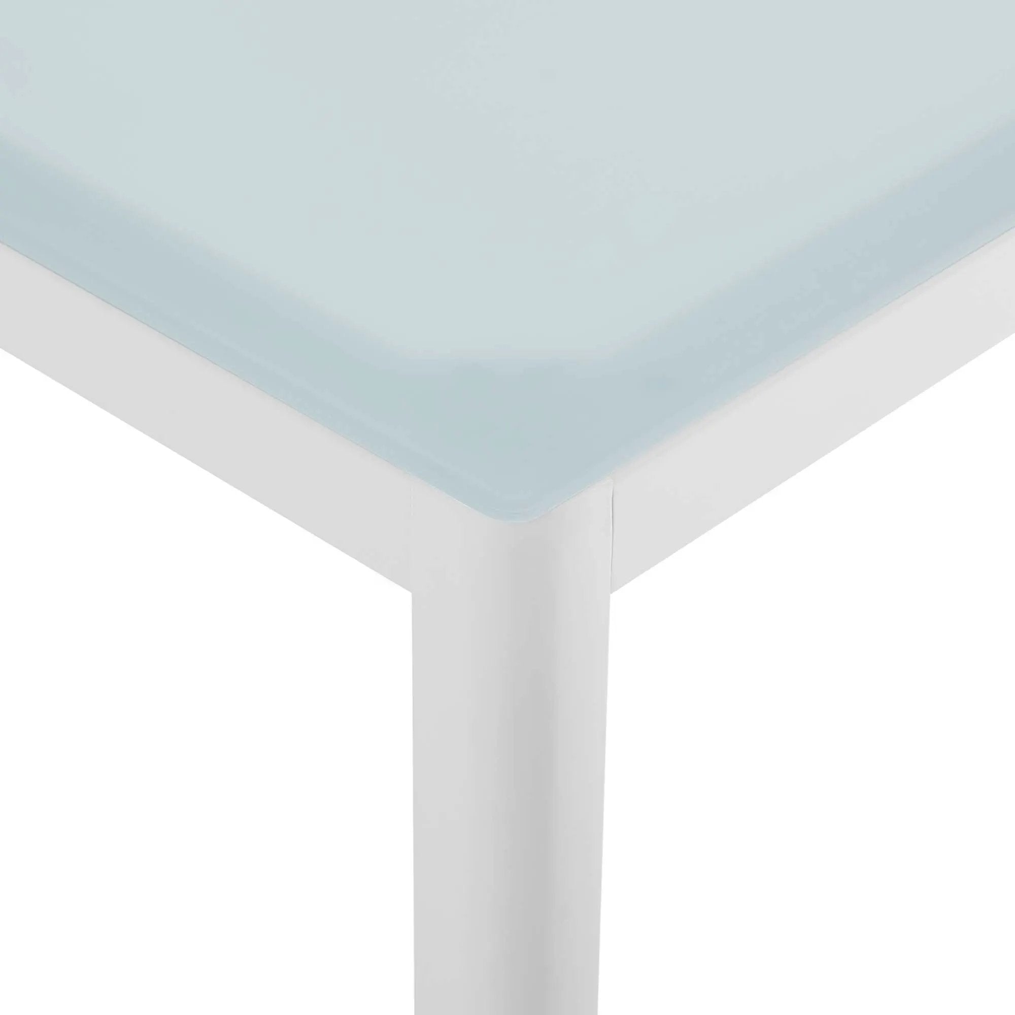 Raleigh 59" Outdoor Patio Aluminum Dining Table by Modway by HouseOfZazla