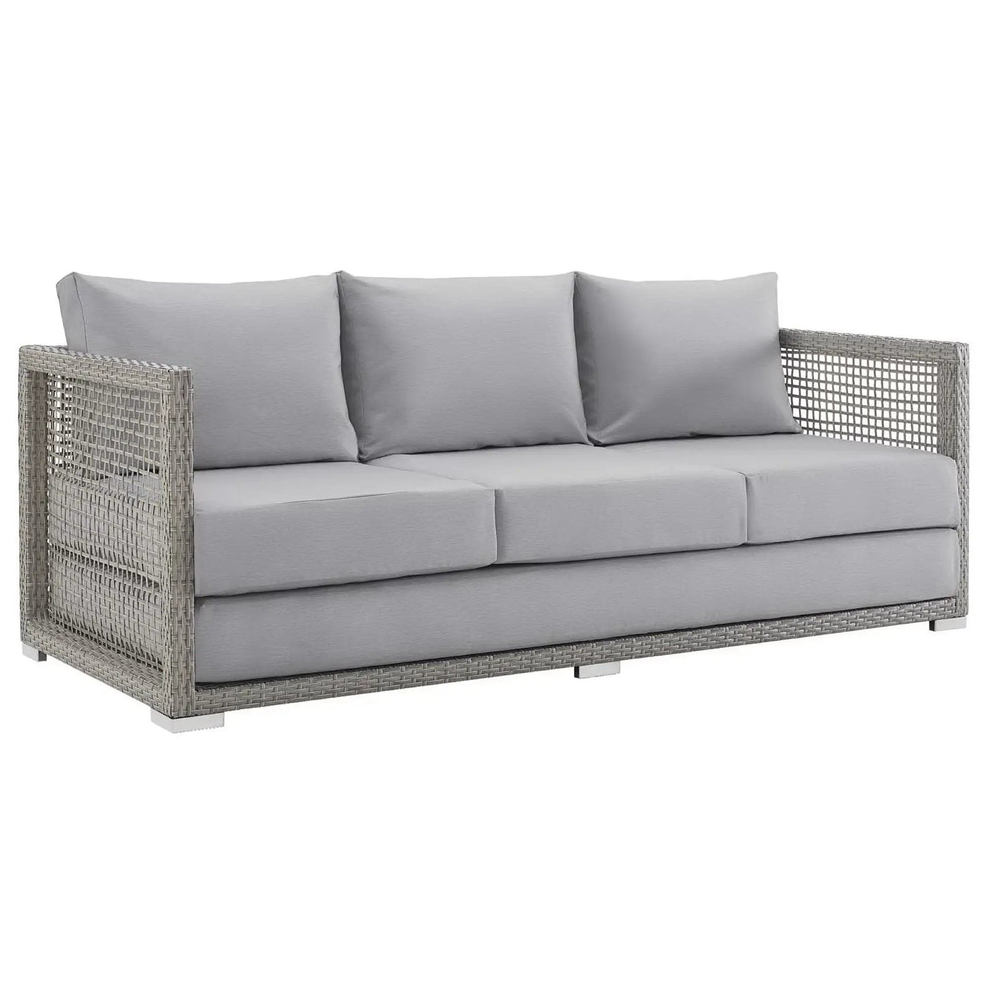 Aura 3 Piece Outdoor Patio Wicker Rattan Set by Modway by HouseOfZazla