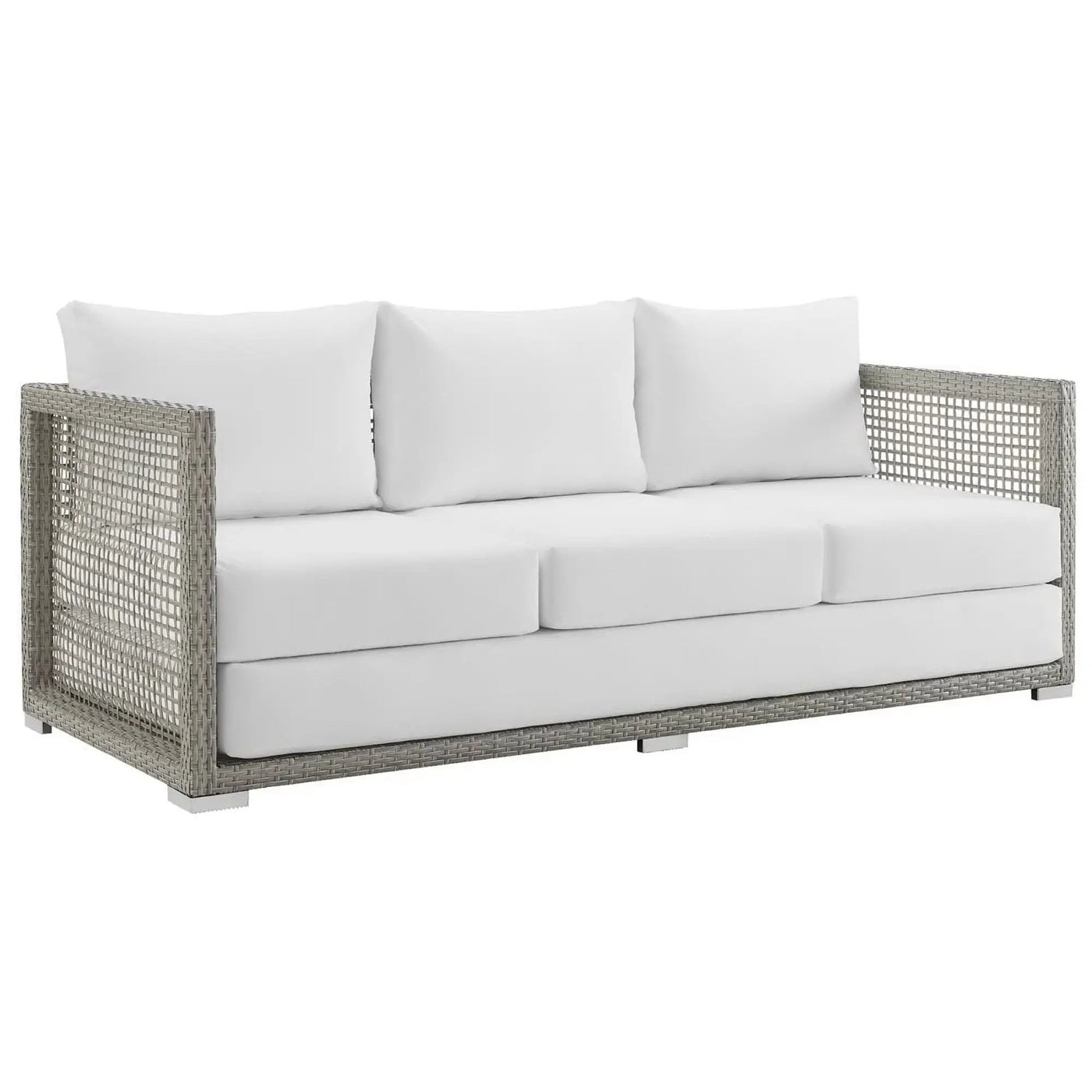 Aura 3 Piece Outdoor Patio Wicker Rattan Set by Modway by HouseOfZazla