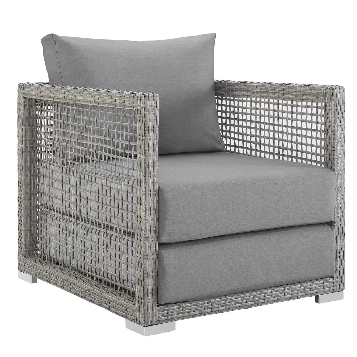 Aura 3 Piece Outdoor Patio Wicker Rattan Set by Modway by HouseOfZazla