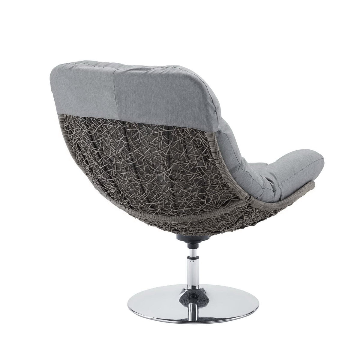 Brighton Wicker Rattan Outdoor Patio Swivel Lounge Chair by Modway, photo 3 of 18