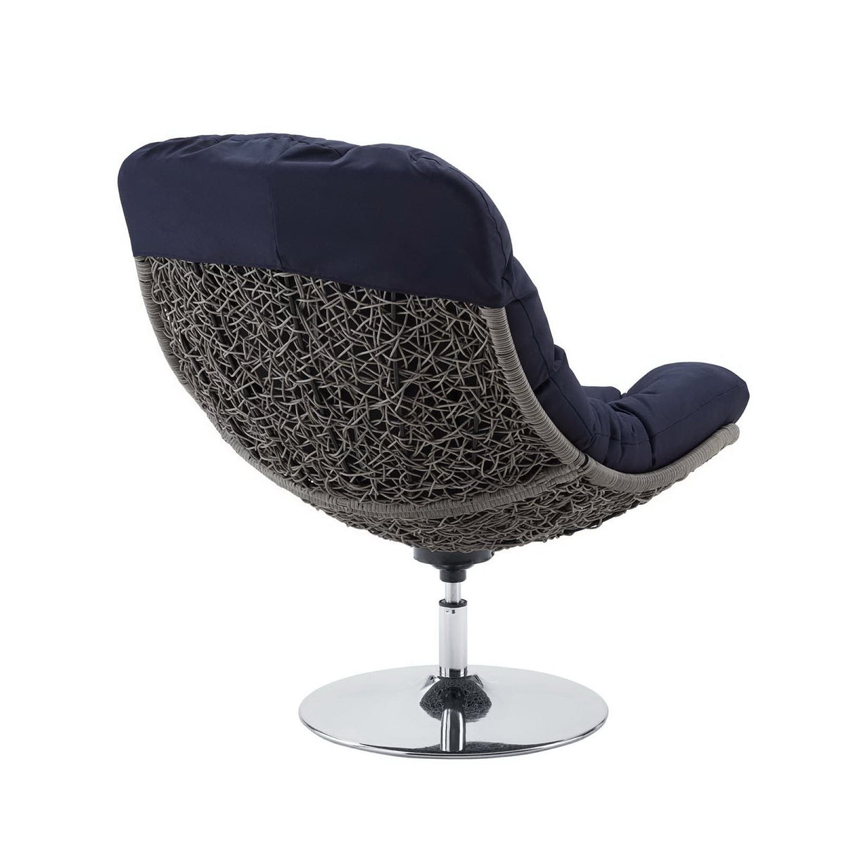 Brighton Wicker Rattan Outdoor Patio Swivel Lounge Chair by Modway, photo 9 of 18