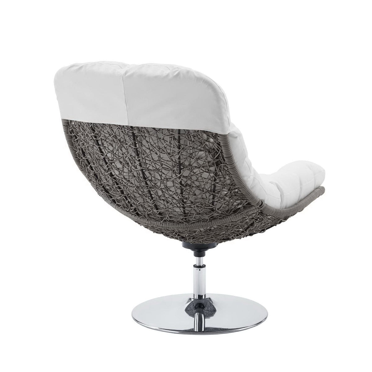 Brighton Wicker Rattan Outdoor Patio Swivel Lounge Chair by Modway, photo 15 of 18