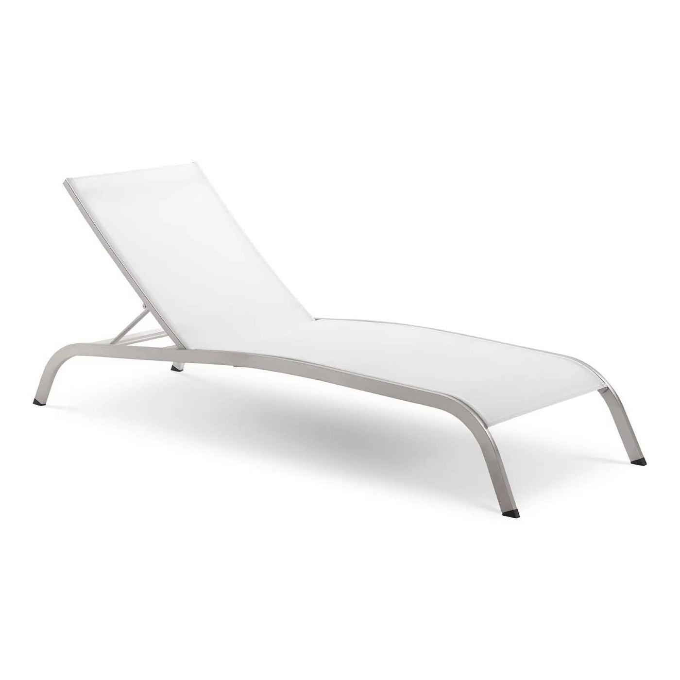 Savannah Mesh Chaise Outdoor Patio Aluminum Lounge Chair by Modway by HouseOfZazla