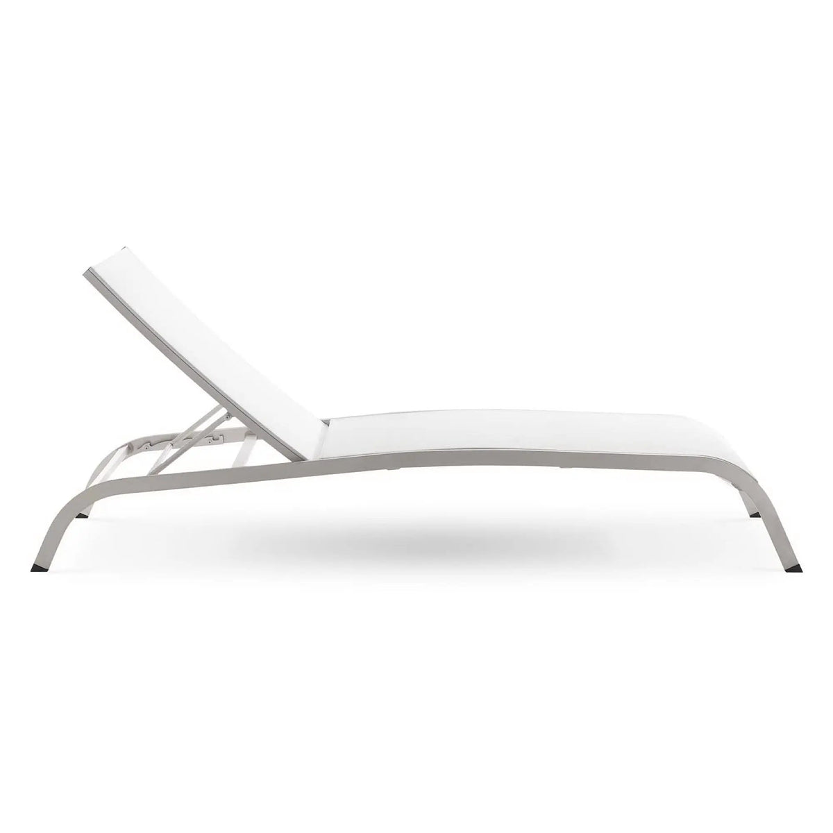 Savannah Mesh Chaise Outdoor Patio Aluminum Lounge Chair by Modway by HouseOfZazla