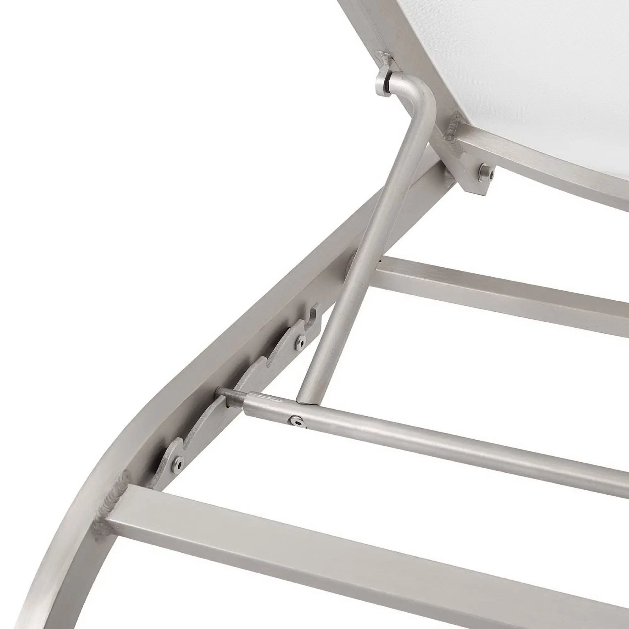 Savannah Mesh Chaise Outdoor Patio Aluminum Lounge Chair by Modway by HouseOfZazla
