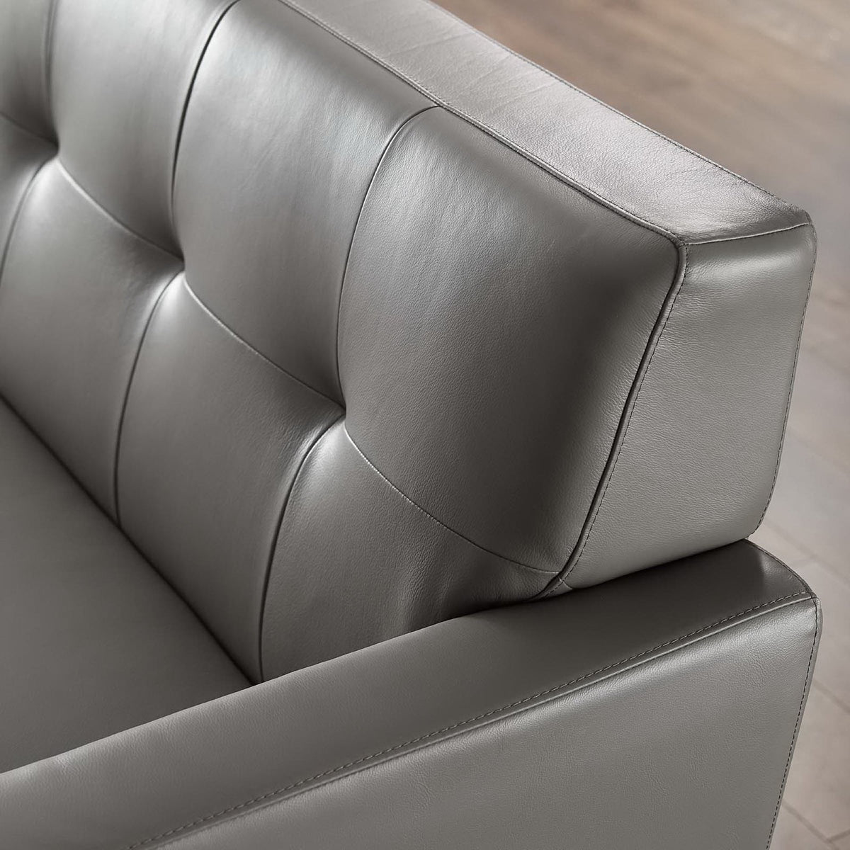 Engage Top-Grain Leather Living Room Lounge Sofa by Modway, photo 8 of 14